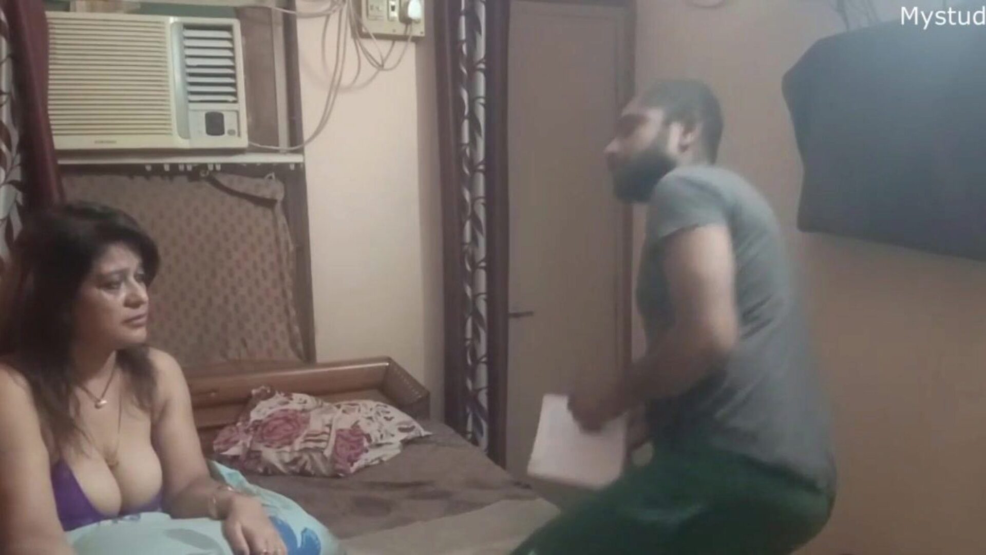 My friends bang my step-mom I record everything with clear Hindi audio