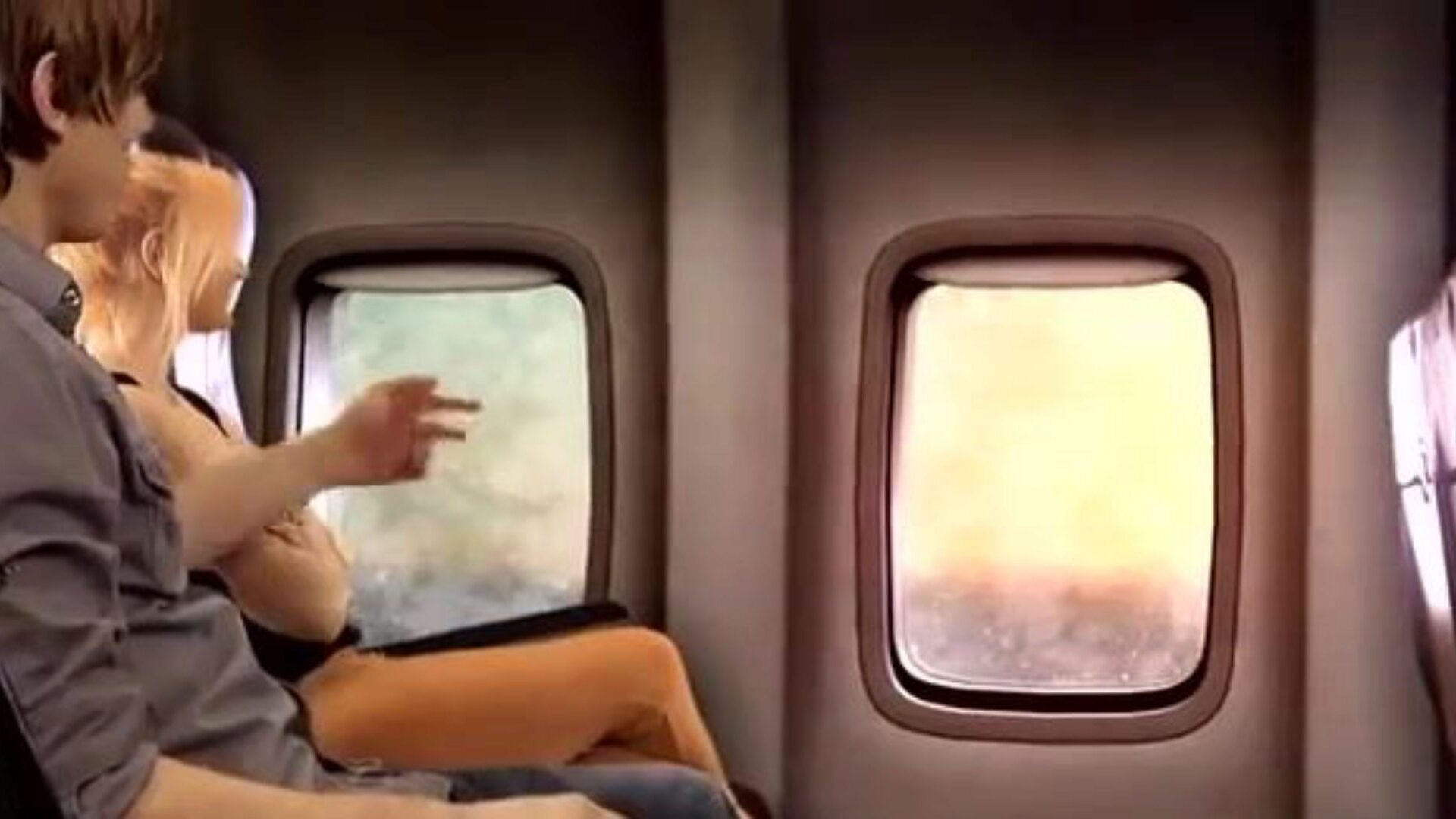 sestra fifi foxx daje bratu aidenu valentineu bj u avionu