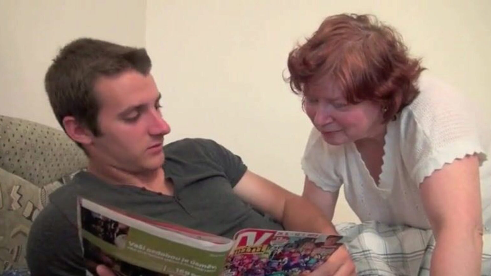 la nonna realizza la sua fantasia più oscura