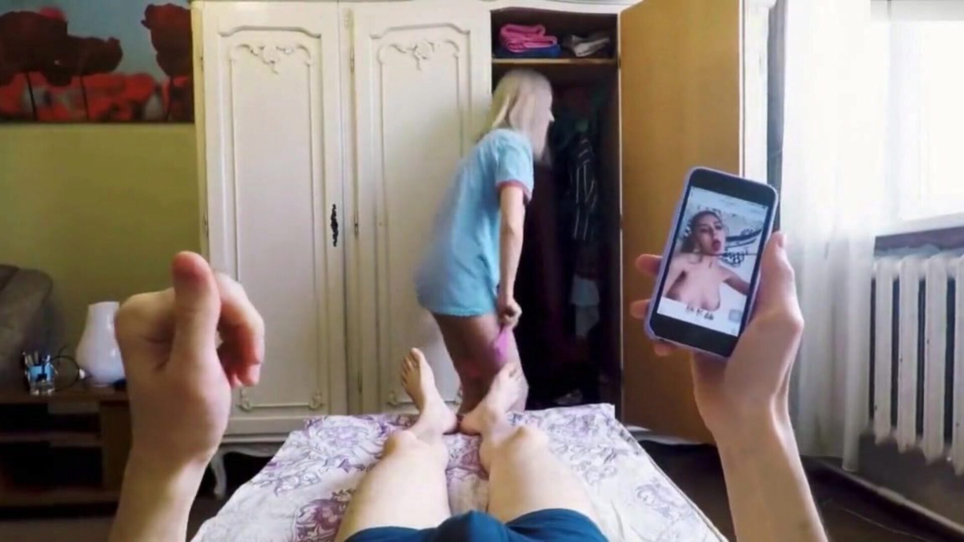 جعلتني stepsis حقًا قبل أن تعود زوجة أبي إلى المنزل